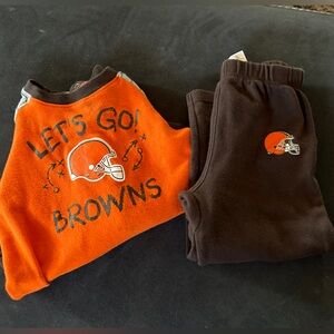 Browns Baby Outfit